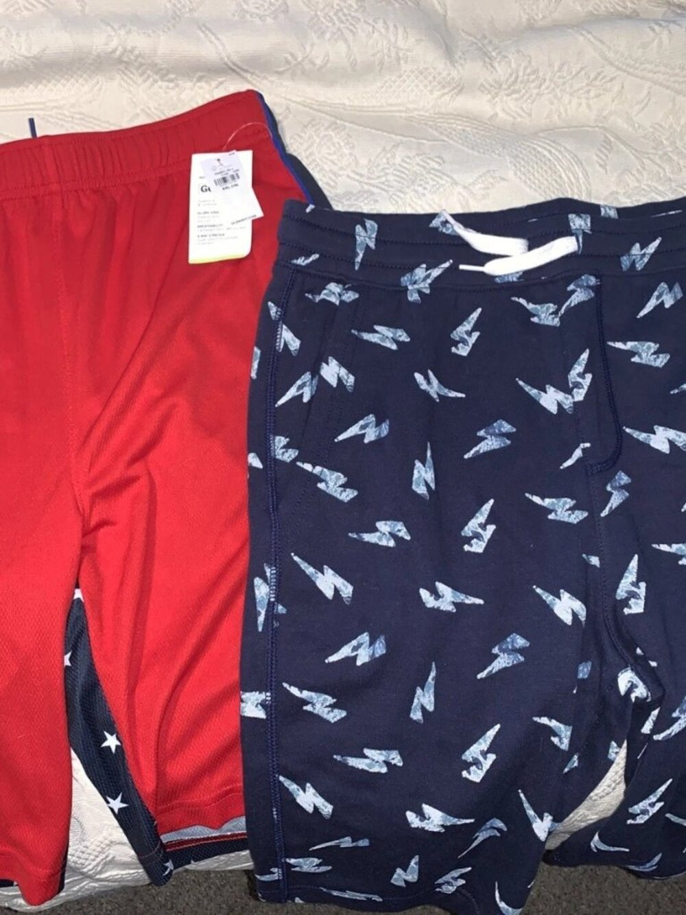 2 Old Navy Boys XXL Shorts, USA, Athletic, Breath ability, Brand New With Tags